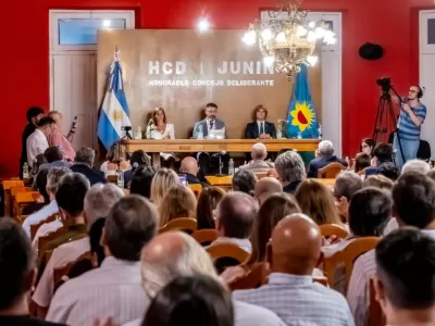 Concejales del bloque Somos respaldaron el discurso de Fiorini tras la apertura de sesiones