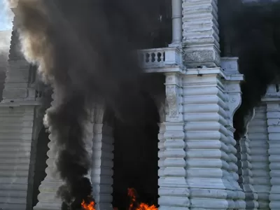 Graves da&ntilde;os al Municipio de La Plata por parte de una organizaci&oacute;n pol&iacute;tica
