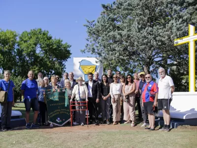 Homenaje al piloto Franc&eacute;s Henri Bregi en el 116&deg; Aniversario del primer vuelo mecanizado de Sudamerica