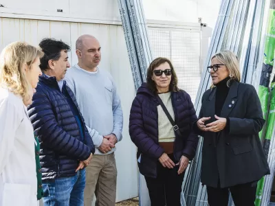 El Municipio entrego donaciones del Parque Industrial para mejorar la infraestructura del Hospital Lucio Mel&eacute;ndez