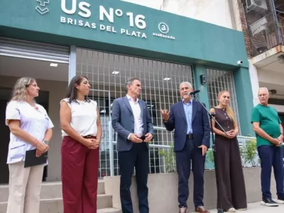 Ferraresi y Katopodis inauguraron el Centro de Atenci&oacute;n Primaria de la Salud N&deg; 16 de Dock Sud