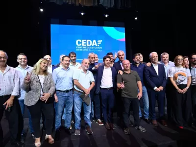 Kicillof lanz&oacute; Centro de Estudios Derecho al Futuro