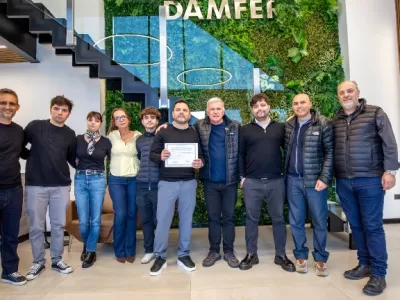 Balor entreg&oacute; el t&iacute;tulo de habilitaci&oacute;n a una industria