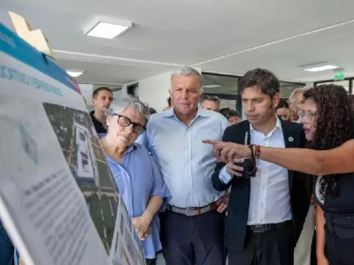 Kicillof y Balor inauguraron el Polo Educativo Integral de El Pato