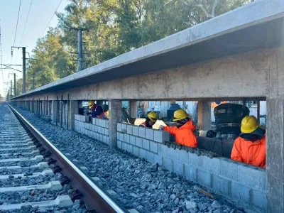 El Municipio retom&oacute; la construcci&oacute;n de la Estaci&oacute;n de Trenes de la Universidad Guillermo Brown