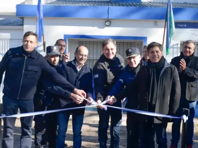 Kicillof inauguró la nueva sede de la Policía Científica