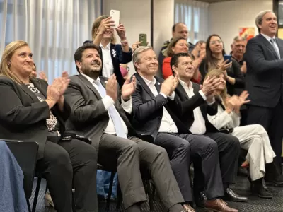 Cascallares acompañó la jura de nuevos jueces y fiscales del departamento judicial de Lomas de Zamora