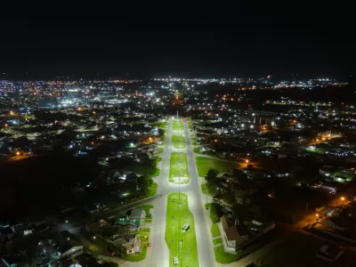 Avanza en la modernizaci&oacute;n del alumbrado p&uacute;blico para consolidar un corredor vial seguro