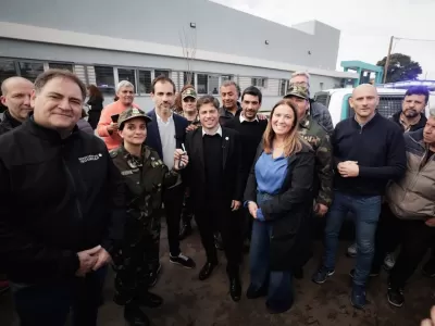 Kicillof inauguró un Centro de Atención Primaria de la Salud en el barrio San Cayetano