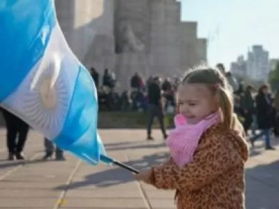 9 de Julio patrio en el Parque La Estación