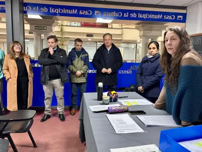 Cascallares acompañó a los trabajadores que concursan fortaleciendo la carrera municipal