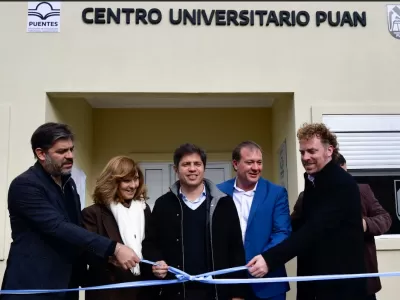 El gobernador de Bs As inauguró un nuevo Centro Universitario en Puan