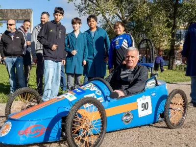 Balor visit&oacute; el Polit&eacute;cnico y destac&oacute; el desarrollo de autos el&eacute;ctricos estudiantiles