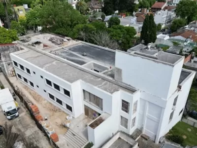 Avanza la construcción del nuevo pabellón pediátrico del Hospital Iriarte