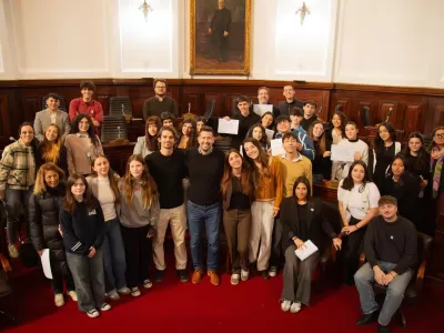 Por primera vez se implement&oacute; una ordenanza elaborada por estudiantes secundarios