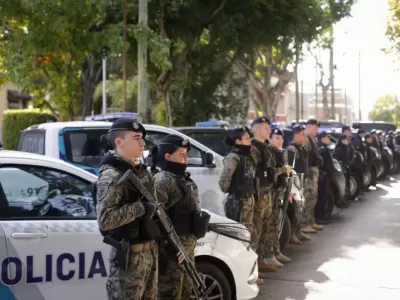 Operativo de seguridad: despliegue masivo en el centro con m&aacute;s de 100 efectivos