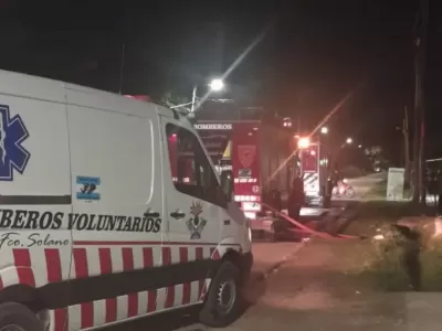 Explosi&oacute;n de una garrafa provoc&oacute; un incendio en Solano: hay cuatro heridos