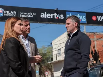 Achával sumó un nuevo pórtico lector de patentes para reforzar el Anillo de Seguridad