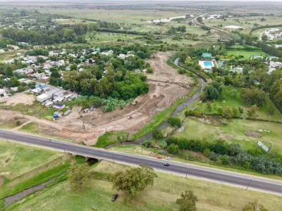 Comenz&oacute; la obra del nuevo distribuidor de tr&aacute;nsito en City Bell