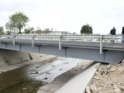 Habilitaron el puente provisorio de calle L&iacute;bano y modifican los recorridos de cuatro l&iacute;neas de colectivos