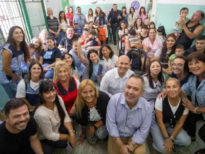 Inauguraron la primera Escuela de Educaci&oacute;n Temprana de la Regi&oacute;n Educativa N&deg;4