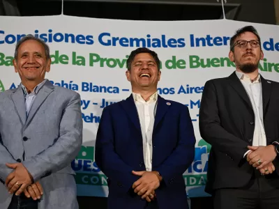 La Bancaria expresó su respaldo a Axel Kicillof de cara a las elecciones legislativas