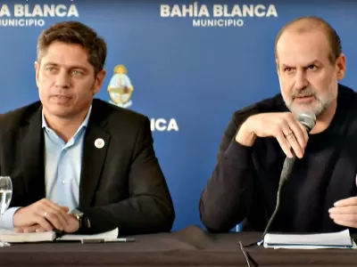 Kicillof visita Bah&iacute;a Blanca para inaugurar obras, entregar viviendas y lanzar cr&iacute;ticas al Gobierno nacional