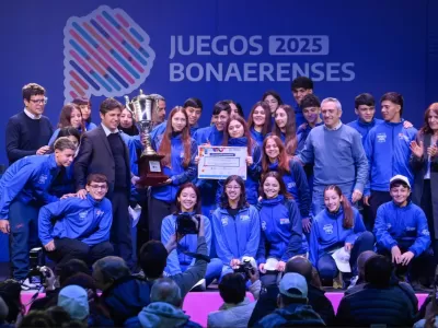 Kicillof presentó los Juegos Bonaerenses 2025