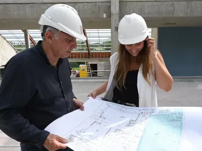 Zamora supervis&oacute; la ampliaci&oacute;n del Polideportivo de General Pacheco