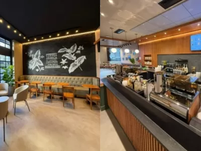 Starbucks inauguró su tercer local con un diseño que homenajea la identidad local