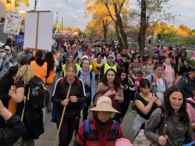 M&aacute;s de 500 juninenses caminaron a Luj&aacute;n en la 52&ordf; Peregrinaci&oacute;n Juvenil
